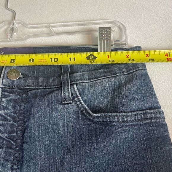 Not your daughters jeans 10 Blue Straight High Rise lift tuck tech stretch - Picture 4 of 12